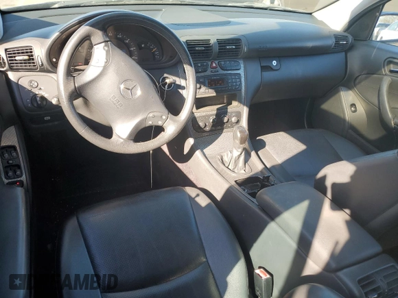 2003 Mercedes-Benz C 230 Kompressor with VIN WDBRF40J73A526306, listed as a Copart auction lot 45041735 with 94,641 mi miles and Salvage Title. Bid and sale history available at DreamBid. Image 8.