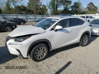 2021 Lexus NX with VIN JTJDARDZ5M5025994, listed as a Copart auction lot 53111605 with 57,805 mi miles and Salvage Title. Bid and sale history available at carsss.com. Image 1.