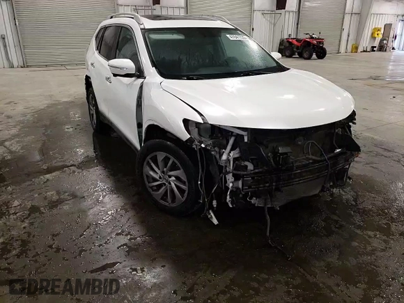 2015 Nissan Rogue SL with VIN 5N1AT2MV4FC832618, listed as a Copart auction lot 47641635 with 186,038 mi miles and Salvage Title. Bid and sale history available at DreamBid. Image 12.