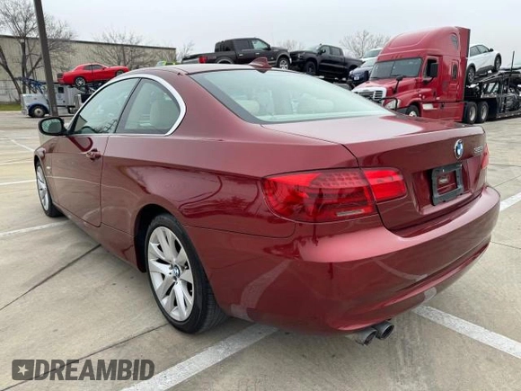 2012 BMW 3 Series 328i xDrive with VIN WBAKF5C57CE657457, listed as a Copart auction lot 44766865 with 95,154 mi miles and Clean Title. Bid and sale history available at carsss.com. Image 3.