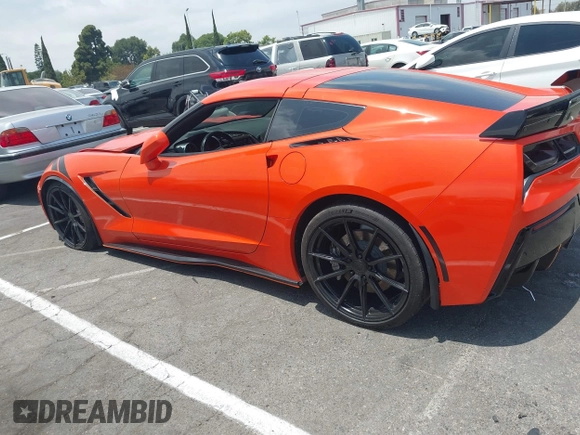 2019 Chevrolet Corvette 1LT with VIN 1G1YB2D74K5102125, listed as a IAAI auction lot 42585894 with 43,939 mi miles and . Bid and sale history available at DreamBid. Image 14.
