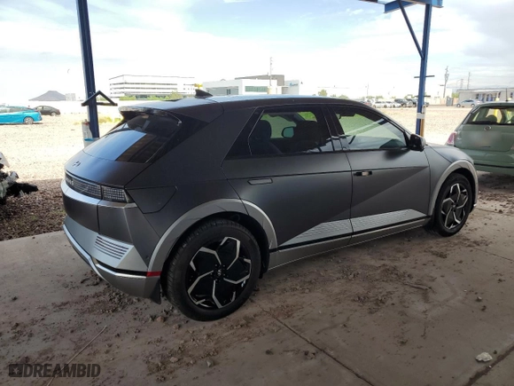2023 Hyundai IONIQ 5 Limited with VIN KM8KR4AE5PU189968, listed as a Copart auction lot 65647674 with 6,753 mi miles and Salvage Title. Bid and sale history available at carsss.com. Image 3.