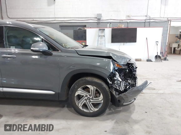 2022 Hyundai Santa Fe XRT with VIN 5NMS6DAJ4NH410362, listed as a IAAI auction lot 41775131 with 21,474 mi miles. Bid and sale history available at carsss.com. Image 6.