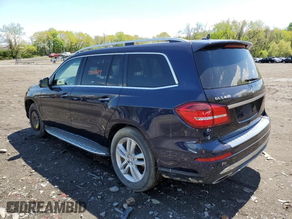 2017 Mercedes-Benz GLS 450 with VIN 4JGDF6EE1HA850745, listed as a Copart auction lot 53013644 with Not Provided miles and Salvage Title. Bid and sale history available at DreamBid. Image 2.