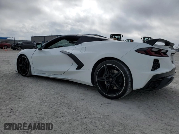 2023 Chevrolet Corvette 2LT with VIN 1G1YB3D46P5131211, listed as a Copart auction lot 41807615 with 9,204 mi miles and Salvage Title. Bid and sale history available at carsss.com. Image 2.