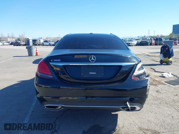 2021 Mercedes-Benz C 300 with VIN W1KWF8DB1MR645573, listed as a IAAI auction lot 41756047 with Not provided miles and . Bid and sale history available at DreamBid. Image 15.