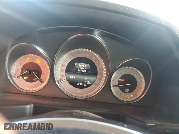 2015 Mercedes-Benz GLK 350 with VIN WDCGG5HB9FG394413, listed as a Copart auction lot 75861204 with 161,320 mi miles and Salvage Title. Bid and sale history available at DreamBid. Image 9.