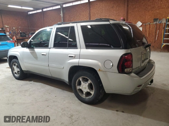 2008 Chevrolet TrailBlazer 1LT with VIN 1GNDT13S582154934, listed as a Copart auction lot 52850345 with 249,534 mi miles and Salvage Title. Bid and sale history available at DreamBid. Image 2.