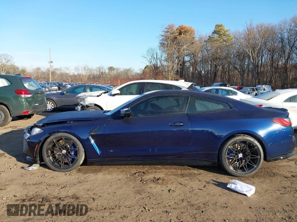 2023 BMW M4 Competition xDrive z VIN WBS43AZ04PCM47840, wystawiony jako IAAI lot #41125411 z przebiegiem 6 268 mil mil oraz . Historia ofert i sprzedaży dostępna na DreamBid. Obrazek 14.