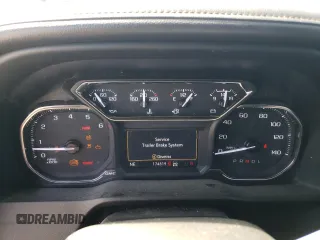 2022 GMC Sierra 1500 Limited SLT with VIN 3GTU9DEDXNG121213, listed as a Copart auction lot 43213135 with 174,319 mi miles and Salvage Title. Bid and sale history available at carsss.com. Image 9.