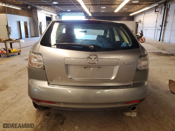 2010 Mazda CX-7 Sport with VIN JM3ER2W59A0349158, listed as a Copart auction lot 76064354 with 153,211 mi miles and Salvage Title. Bid and sale history available at carsss.com. Image 6.