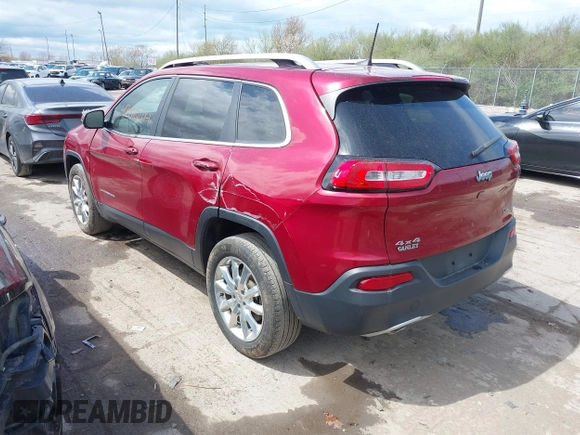2017 Jeep Cherokee Limited z VIN 1C4PJMDB3HW635981, wystawiony jako IAAI lot #42016204 z przebiegiem 73 698 mil mil oraz . Historia ofert i sprzedaży dostępna na DreamBid. Obrazek 3.
