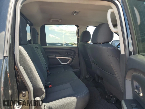 2019 Nissan Titan S with VIN 1N6AA1EK3KN528085, listed as a Copart auction lot 56395595 with 53,794 mi miles and Salvage title. Bid and sale history available at DreamBid. Image 10.