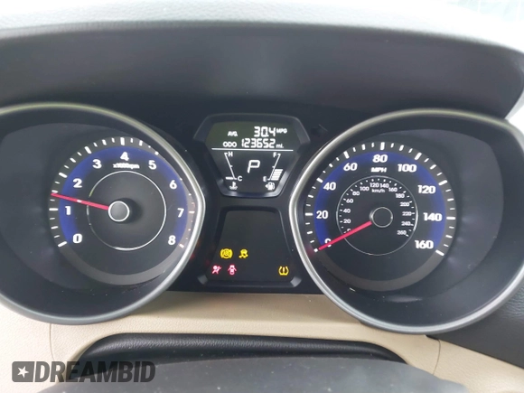 2013 Hyundai Elantra Limited with VIN 5NPDH4AE2DH220146, listed as a IAAI auction lot 41329053 with 123,652 mi miles and . Bid and sale history available at DreamBid. Image 7.