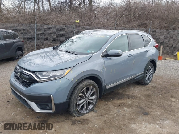 2020 Honda CR-V Touring with VIN 2HKRW2H92LH657975, listed as a IAAI auction lot 41627776 with 46,590 mi miles and . Bid and sale history available at DreamBid. Image 6.