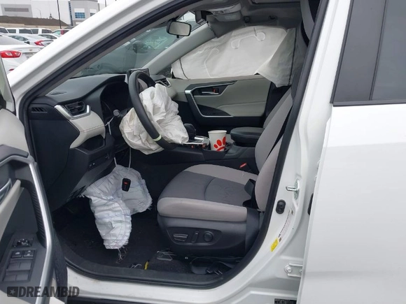 2019 Toyota RAV4 XLE with VIN JTMW1RFV1KD023944, listed as a IAAI auction lot 41892733 with 45,851 mi miles. Bid and sale history available at carsss.com. Image 5.
