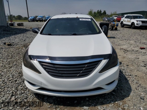 2011 Hyundai Sonata GLS with VIN 5NPEB4ACXBH127022, listed as a Copart auction lot 50776775 with 203,356 mi miles and Salvage Title. Bid and sale history available at DreamBid. Image 5.