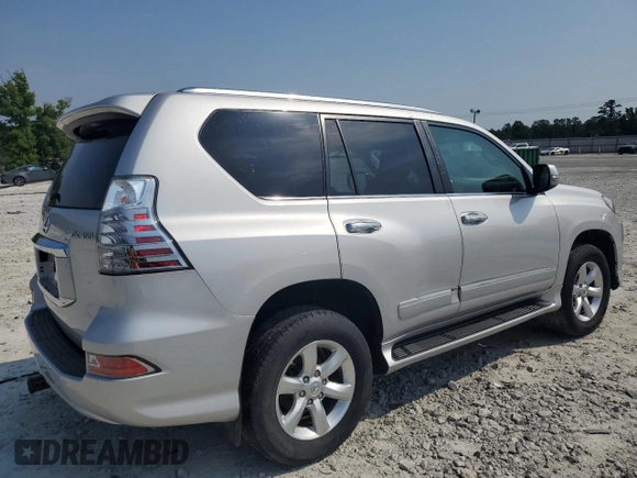 2014 Lexus GX 460 with VIN JTJBM7FX1E5069815, listed as a Copart auction lot 62572495 with Not provided miles and Salvage title. Bid and sale history available at DreamBid. Image 3.