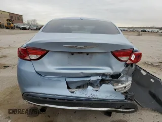 2015 Chrysler 200 Limited with VIN 1C3CCCAB6FN686177, listed as a Copart auction lot 50207935 with 132,861 mi miles and Salvage Title. Bid and sale history available at carsss.com. Image 6.