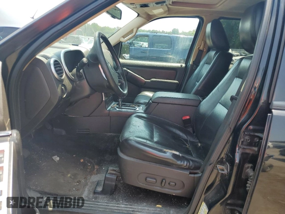 2010 Mercury Mountaineer Premier with VIN 4M2EN4JE6AUJ06045, listed as a Copart auction lot 63107814 with 0 mi miles and Salvage Title. Bid and sale history available at carsss.com. Image 7.