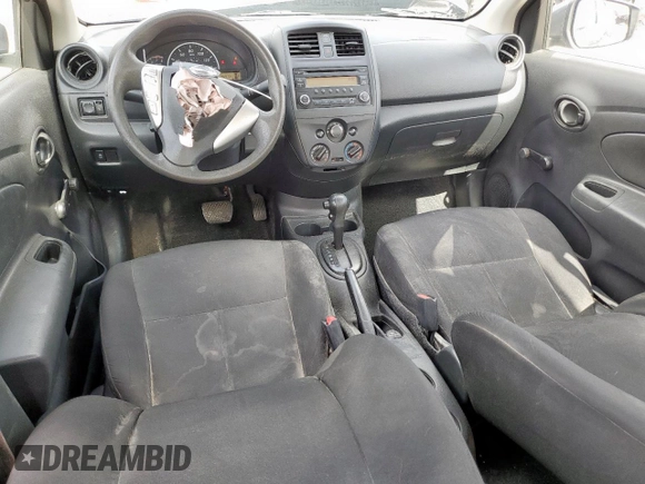 2016 Nissan Versa S with VIN 3N1CN7AP2GL893386, listed as a Copart auction lot 62690355 with 46,970 mi miles and Salvage title. Bid and sale history available at DreamBid. Image 8.