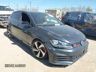 2021 Volkswagen GTI S z VIN 3VW5T7AU4MM000946, wystawiony jako IAAI lot #41661654 z przebiegiem 107 061 mil mil oraz . Historia ofert i sprzedaży dostępna na DreamBid. Obrazek 1.
