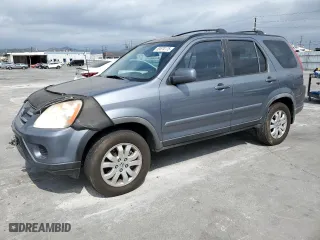 2006 Honda CR-V EX SE with VIN JHLRD789X6C051121, listed as a Copart auction lot 53574175 with 283,274 mi miles and Salvage Title. Bid and sale history available at carsss.com. Image 1.