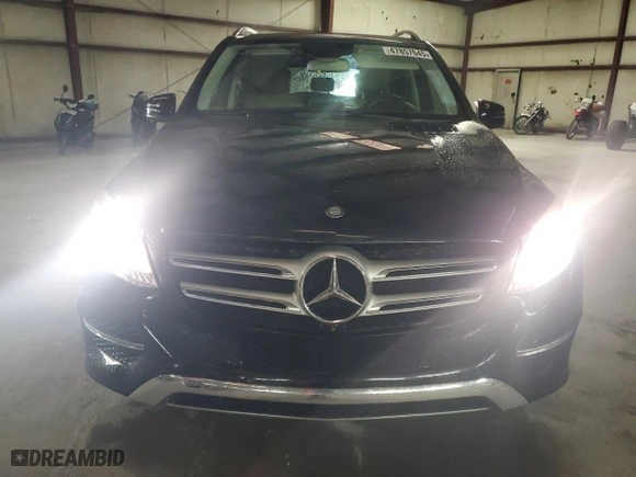 2016 Mercedes-Benz GLE with VIN 4JGDA5JB0GA722435, listed as a Copart auction lot 47857645 with NaN miles and Salvage Title. Bid and sale history available at carsss.com. Image 5.