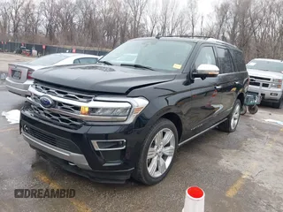 2023 Ford Expedition Platinum with VIN 1FMJU1M8XPEA35684, listed as a IAAI auction lot 41499176 with 29,684 mi miles. Bid and sale history available at carsss.com. Image 18.