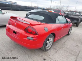 2001 Mitsubishi Eclipse GT with VIN 4A3AE85H41E067382, listed as a IAAI auction lot 41900035 with 161,922 mi miles. Bid and sale history available at carsss.com. Image 4.