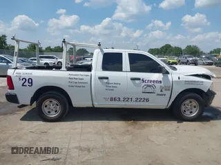 2022 Ram 1500 Tradesman z VIN 1C6RR6FG5NS154825, wystawiony jako IAAI lot #42316379 z przebiegiem 75 347 mil mil oraz . Historia ofert i sprzedaży dostępna na DreamBid. Obrazek 12.