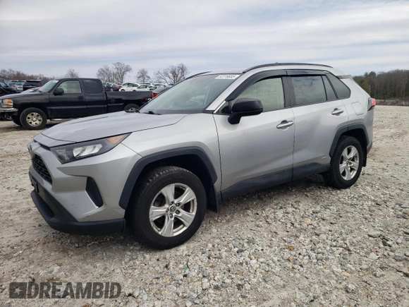 2019 Toyota RAV4 Hybrid LE with VIN JTMLWRFV5KD513338, listed as a Copart auction lot 52316655 with 133,746 mi miles and Non repairable. Bid and sale history available at DreamBid. Image 1.