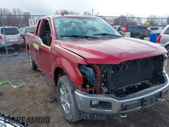 2018 Ford F-150 XL z VIN 1FTFX1E5XJFB66587, wystawiony jako IAAI lot #41870713 z przebiegiem 72 991 mil mil oraz . Historia ofert i sprzedaży dostępna na DreamBid. Obrazek 1.