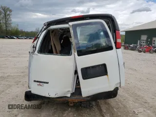 2008 Chevrolet Express Cargo z VIN 1GCFG15X581215851, wystawiony jako Copart lot #55747555 z przebiegiem Nie podano mil oraz Szkoda całkowita • Salvage title. Historia ofert i sprzedaży dostępna na DreamBid. Obrazek 6.