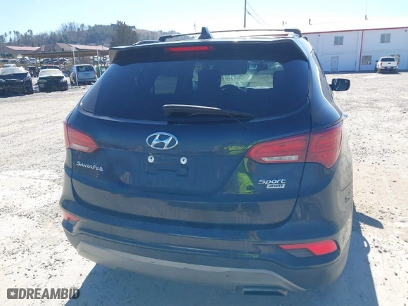 2017 Hyundai Santa Fe Sport 2.4L with VIN 5NMZUDLB1HH036047, listed as a IAAI auction lot 41636296 with NaN miles. Bid and sale history available at carsss.com. Image 16.