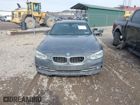 2017 BMW 3 Series 330i xDrive with VIN WBA8D9G30HNU65630, listed as a IAAI auction lot 41654369 with 150,962 mi miles. Bid and sale history available at carsss.com. Image 12.