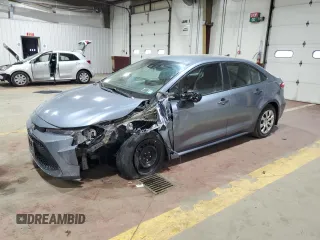 2021 Toyota Corolla LE with VIN 5YFEPMAE2MP163747, listed as a Copart auction lot 54667605 with 39,648 mi miles and Salvage Title. Bid and sale history available at DreamBid. Image 1.