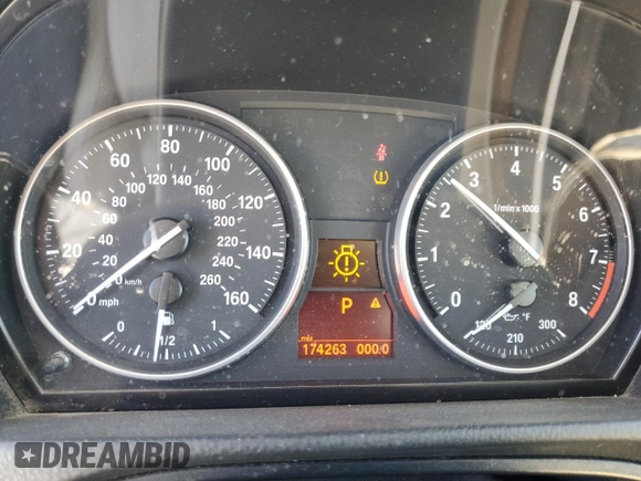 2007 BMW 3 Series 328i z VIN WBAWV13587PK49878, wystawiony jako Copart lot #60244745 z przebiegiem 174 263 mil mil oraz Szkoda całkowita • Salvage title. Historia ofert i sprzedaży dostępna na DreamBid. Obrazek 9.