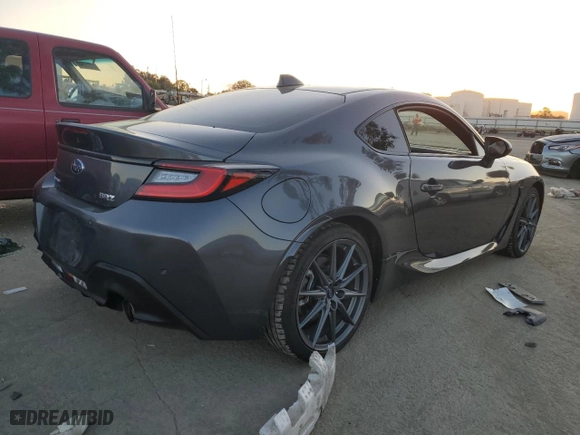 2023 Subaru BRZ Limited with VIN JF1ZDBF17P8705905, listed as a Copart auction lot 43360005 with 36,321 mi miles and Salvage Title. Bid and sale history available at carsss.com. Image 3.