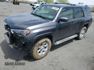 2021 Toyota 4Runner SR5 с VIN JTEMU5JR0M5962609, выставлен на аукционе Copart как лот 55848695 с пробегом 61 595 миль миль и Списание • Salvage title. История ставок и продаж доступна на DreamBid. Изображение 1.