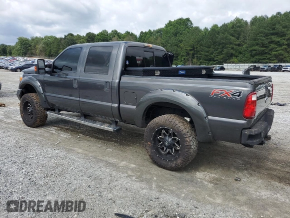 2016 Ford F-250 Lariat with VIN 1FT7W2B68GEC48911, listed as a Copart auction lot 61528395 with 189,294 mi miles and Salvage title. Bid and sale history available at DreamBid. Image 2.