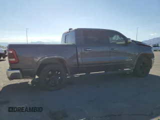 2020 Ram 1500 Laramie with VIN 1C6RREJT5LN139087, listed as a Copart auction lot 56407905 with 122,899 mi miles and Salvage title. Bid and sale history available at DreamBid. Image 3.