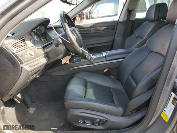 2013 BMW 7 Series 740Li with VIN WBAYE4C59DD137050, listed as a Copart auction lot 71686644 with 140,685 mi miles and Clean Title. Bid and sale history available at carsss.com. Image 7.