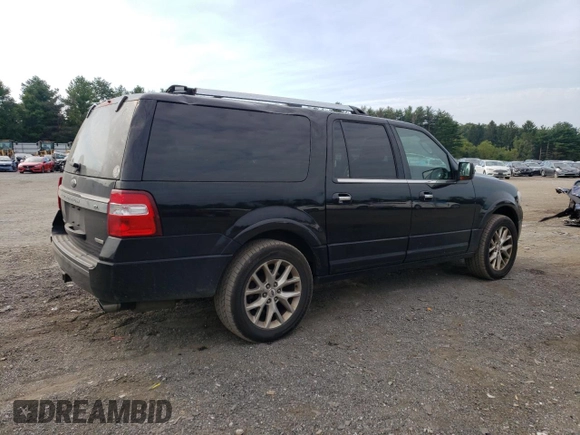 2017 Ford Expedition EL Limited with VIN 1FMJK2AT9HEA06800, listed as a Copart auction lot 69048524 with 125,616 mi miles and Salvage Title. Bid and sale history available at carsss.com. Image 3.