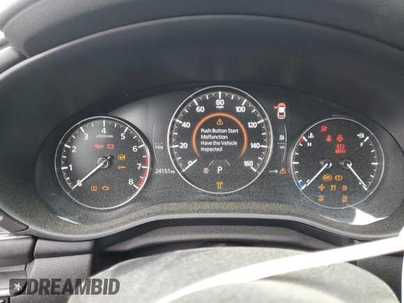 2024 Mazda 3 S Preferred с VIN 3MZBPACM9RM417617, выставлен на аукционе Copart как лот 50321355 с пробегом 24 151 миль миль и Чистый • Clean title. История ставок и продаж доступна на DreamBid. Изображение 9.