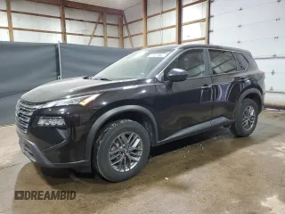 2024 Nissan Rogue S z VIN 5N1BT3AB4RC711855, wystawiony jako Copart lot #56568775 z przebiegiem 28 342 mil mil oraz Czysty tytuł • Clean title. Historia ofert i sprzedaży dostępna na DreamBid. Obrazek 1.