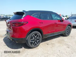 2024 Chevrolet Blazer RS с VIN 3GNKBERS2RS283650, выставлен на аукционе IAAI как лот 42205111 с пробегом 7 384 миль миль и . История ставок и продаж доступна на DreamBid. Изображение 4.
