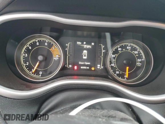 2018 Jeep Cherokee Latitude Plus with VIN 1C4PJLLX7JD553731, listed as a Copart auction lot 53656075 with 80,352 mi miles and Clean title. Bid and sale history available at DreamBid. Image 9.