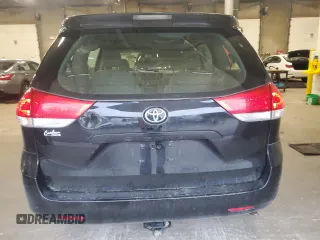 2011 Toyota Sienna with VIN 5TDZK3DC6BS120523, listed as a Copart auction lot 56798595 with 234,871 mi miles and Salvage title. Bid and sale history available at DreamBid. Image 6.
