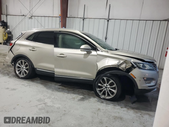 2015 Lincoln MKC with VIN 5LMTJ2AH0FUJ07246, listed as a Copart auction lot 51155005 with 0 mi miles and Salvage Title. Bid and sale history available at carsss.com. Image 4.
